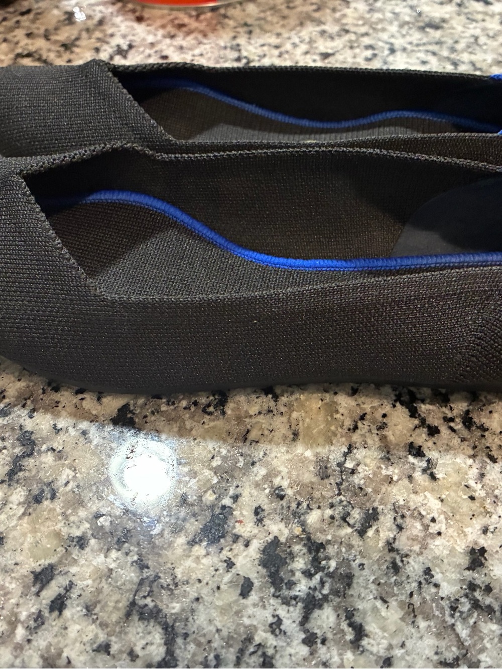 Rothy’s The Point Black Flats Size 10.5 - Picture 6 of 7